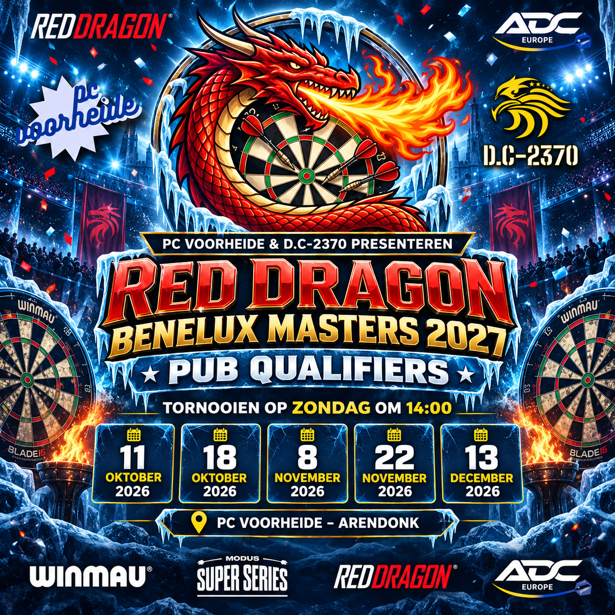 D.C-2370: ADC Benelux Masters 2026 Pub Qualifier 1