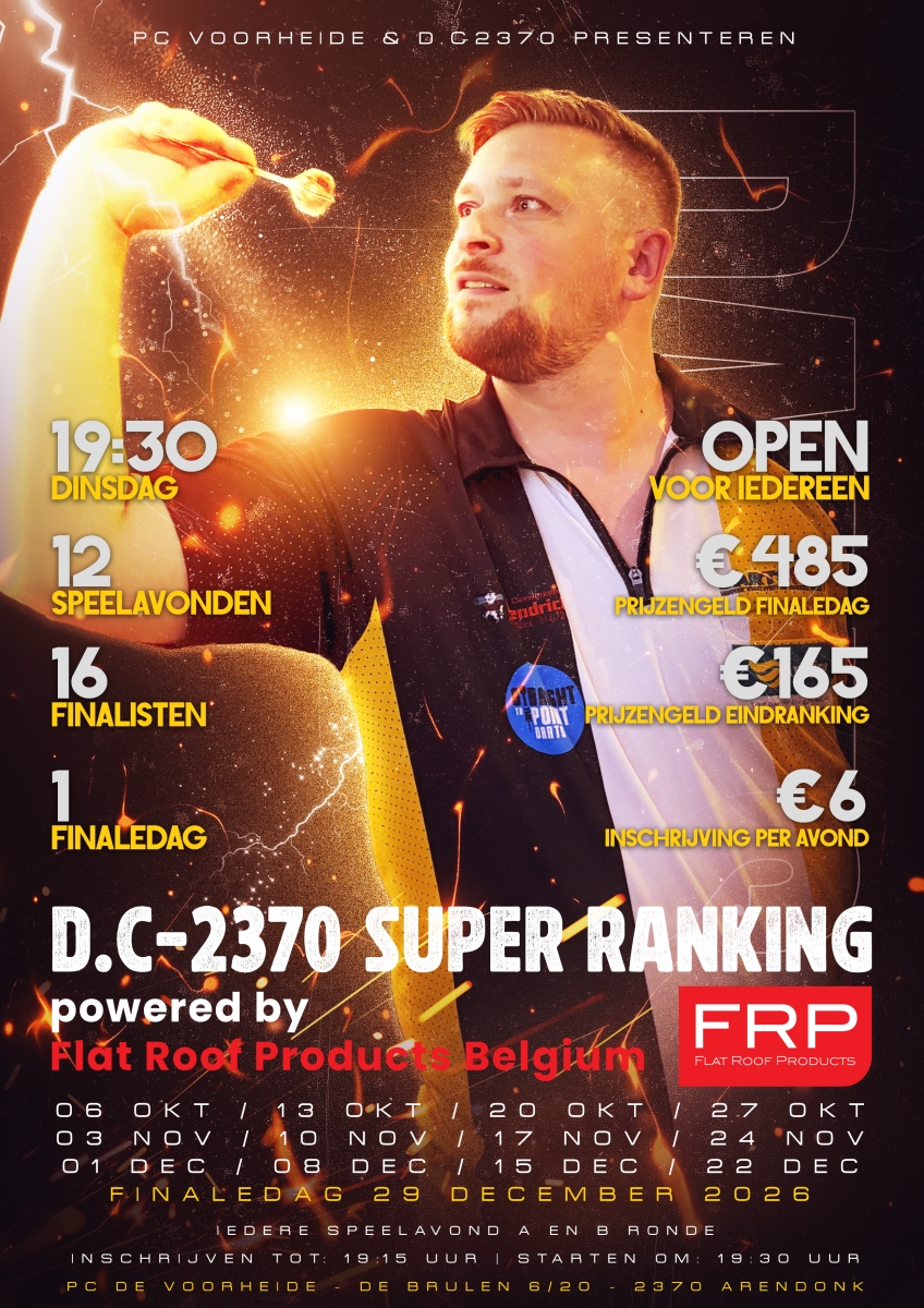 D.C-2370: D.C-2370 Super Ranking #4 - Speeldag 6