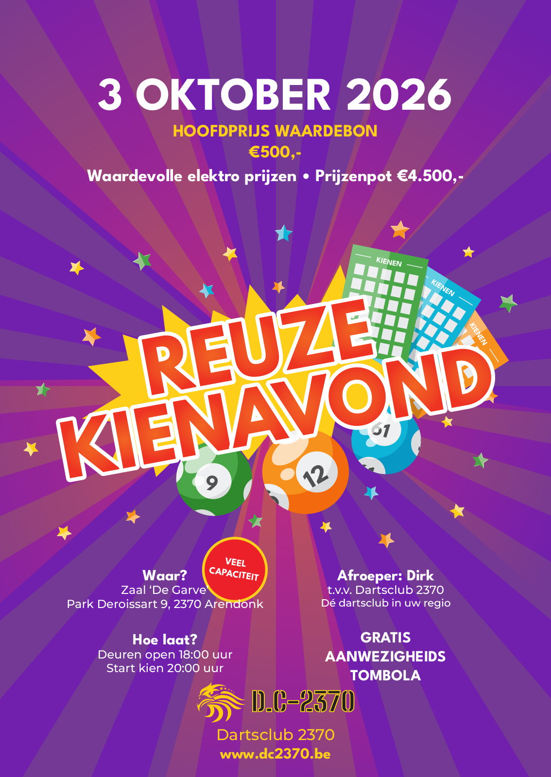 D.C-2370: Reuze Kienavond
