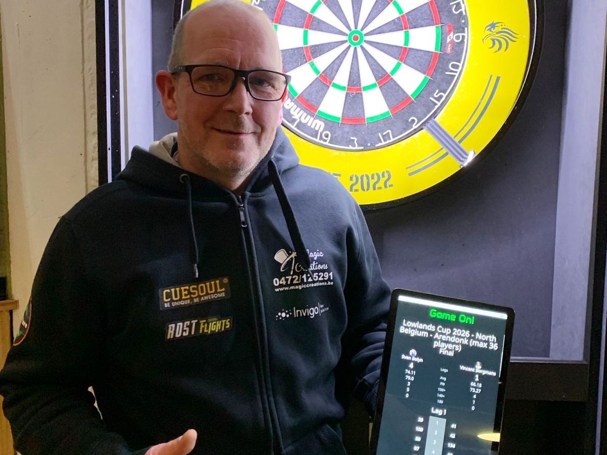 Sven Bolyn wint de vierde Lowlands Cup 2026 Pub Qualifier in PC Voorheide!