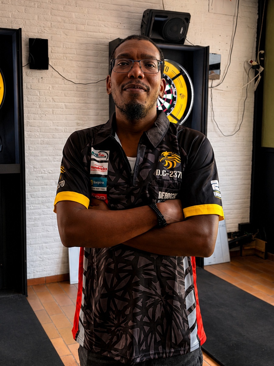 Dartspeler Derrick Rudolfina
