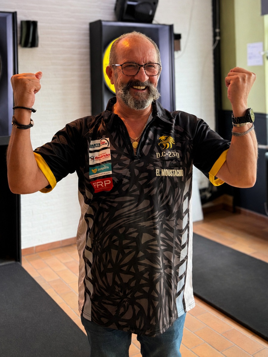 Dartspeler Jean Vosters