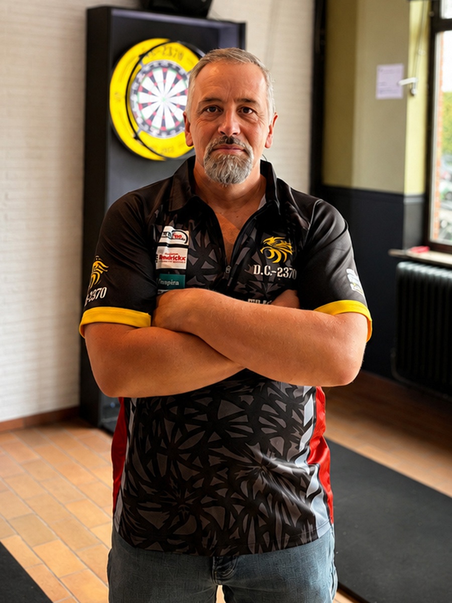 Dartspeler Mario Temmerman