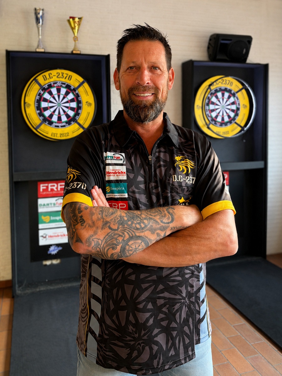 Dartspeler Peter Kerstens