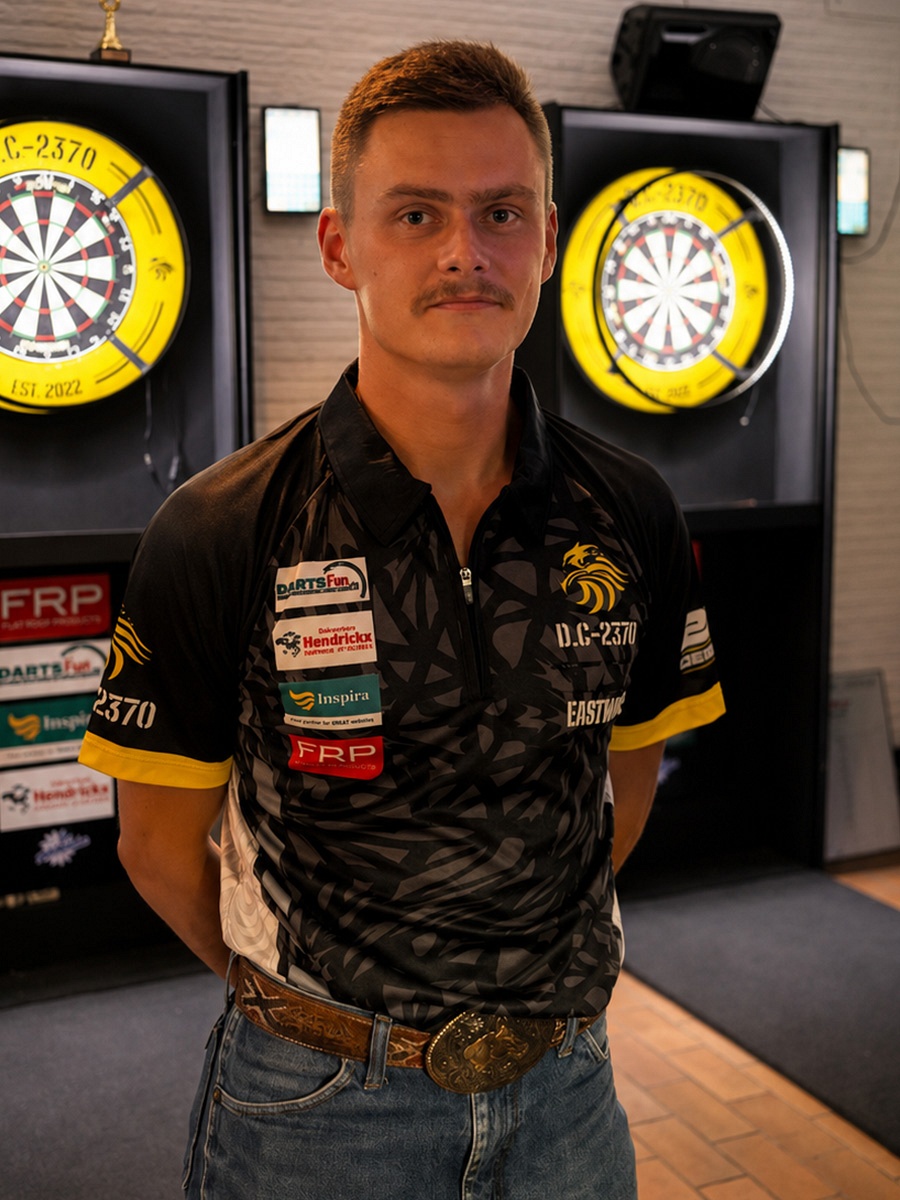 Dartspeler Quinten Vekemans
