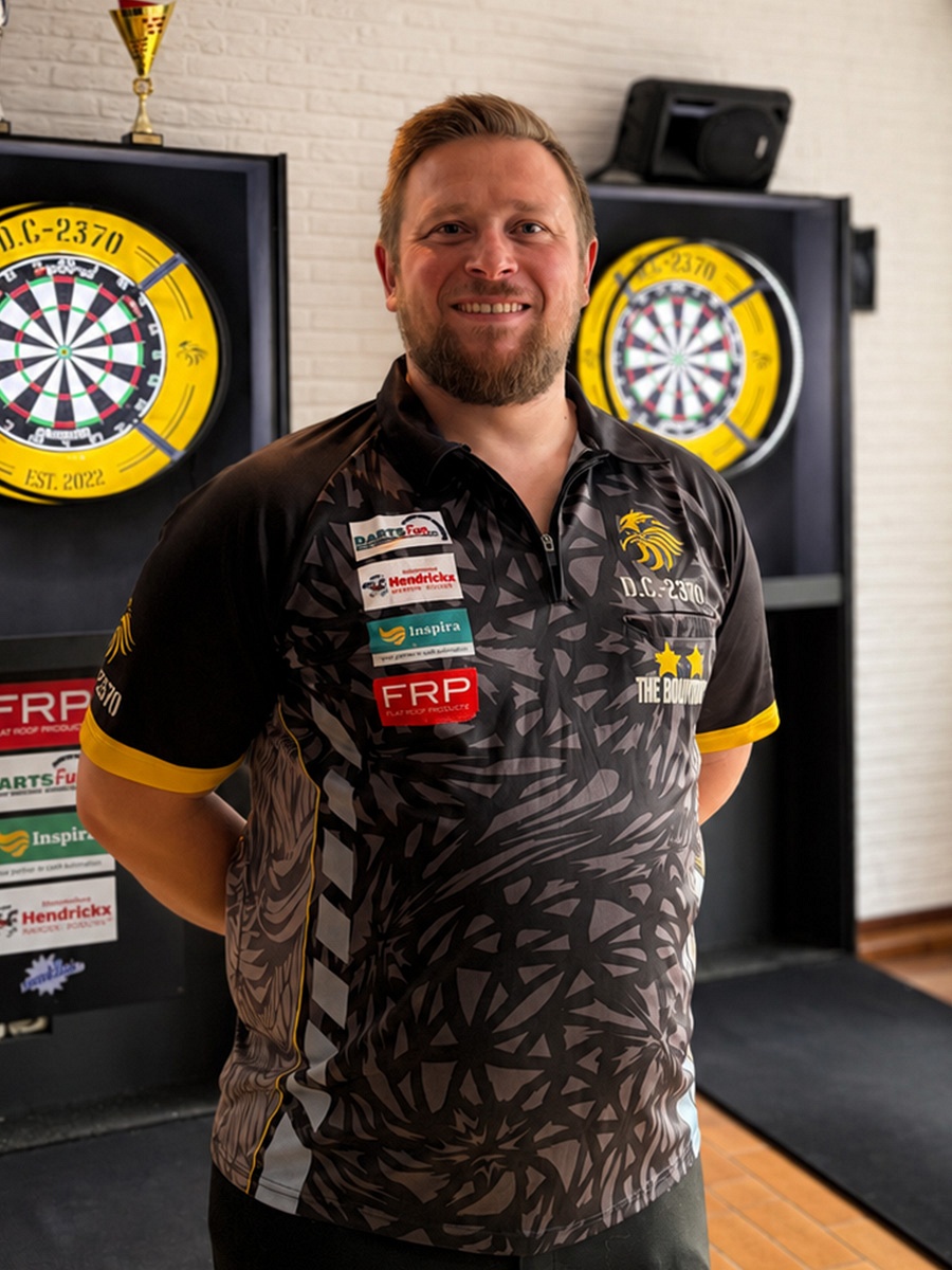 Dartspeler Vincent Borgmans