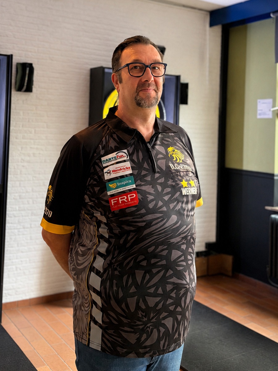Dartspeler Werner Debondt